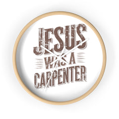 Jesus was a carpenter Wall Clock  - Korea  - StyleMZ