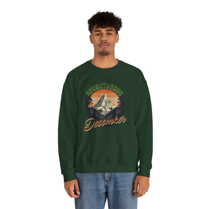 Adventurous December Unisex Heavy Blend™ Crewneck Sweatshirt - StyleMZ