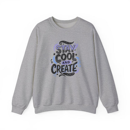 Stay cool Unisex Heavy Blend™ Crewneck Sweatshirt - Stylemz