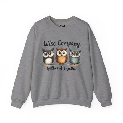 Wise Company Unisex Heavy Blend™ Crewneck Sweatshirt - StyleMZ