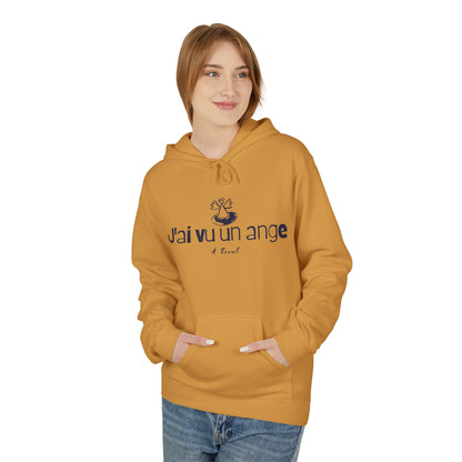 I saw an angel Unisex Midweight Softstyle Fleece Hoodie - StyleMZ