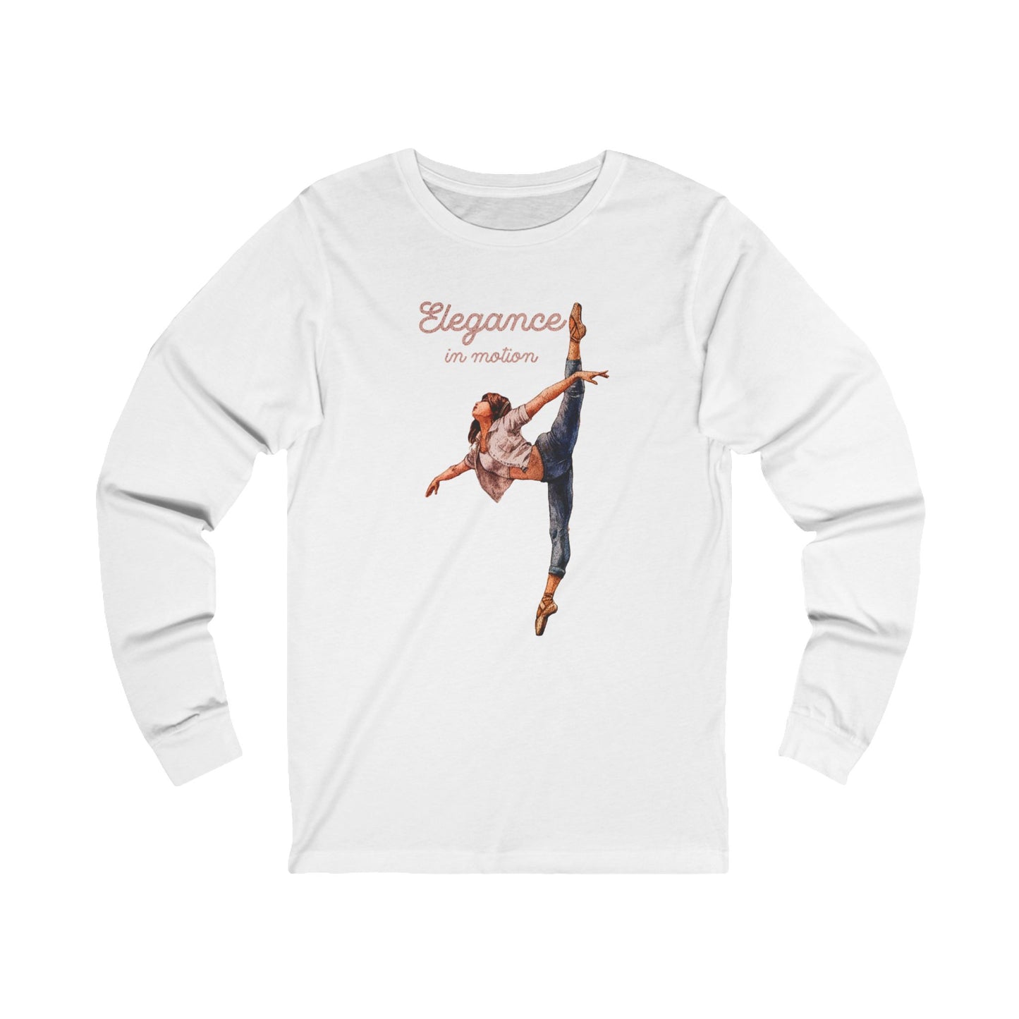 StyleMZ -  Elegance in motion Unisex Jersey Long Sleeve Tee  - StyleMZ