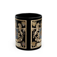 Royal heritage Black Mug (11oz, 15oz)  - Korea  - StyleMZ