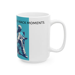 Korea -  Friends, caffeine, and laid-back moments. Ceramic Mug, (11oz, 15oz)  - StyleMZ