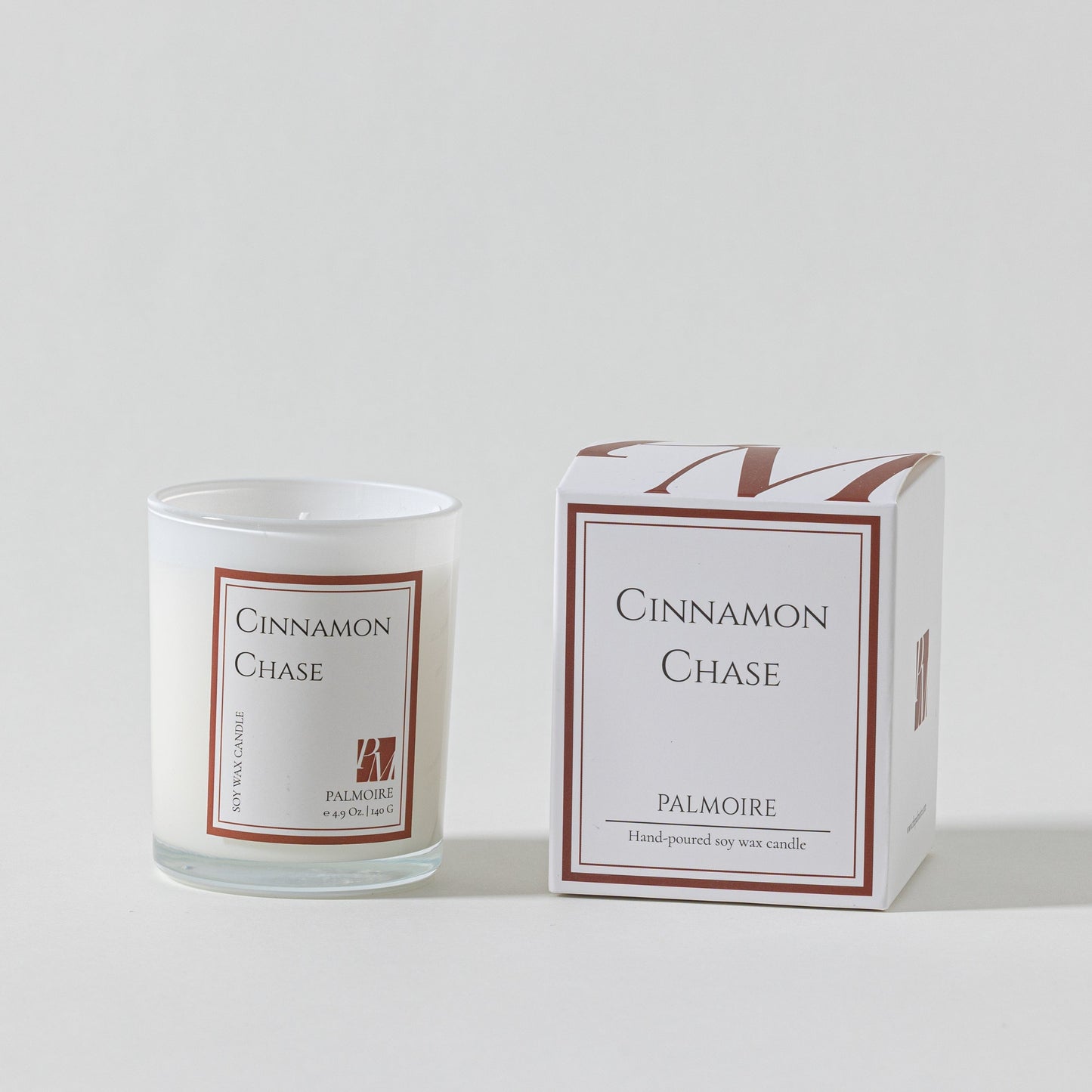 Cinnamon Chase Soy Wax Candle for Cozy Comfort