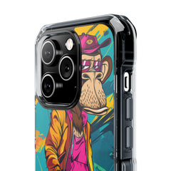 Korea -  Stylish Ape Magnetic Clear Impact Cases  - StyleMZ