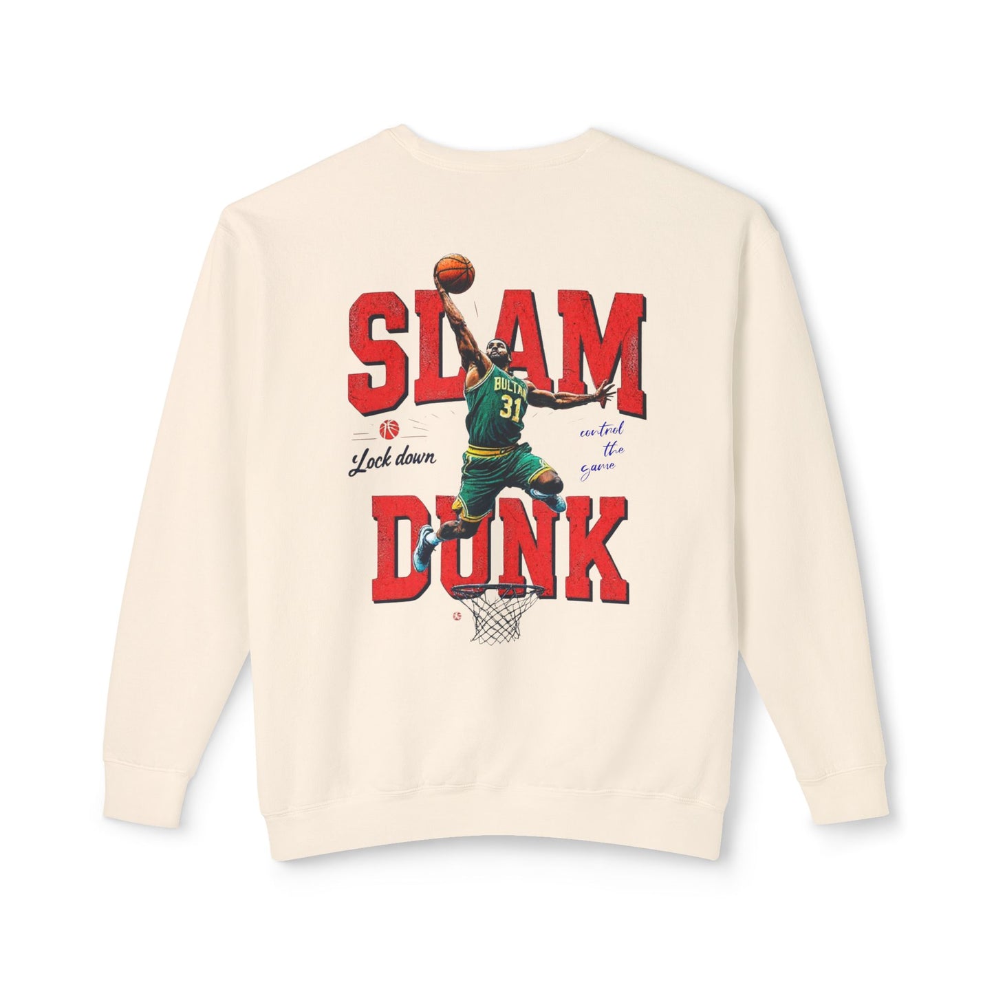 Slam Dunk Unisex Lightweight Crewneck Sweatshirt - StyleMZ