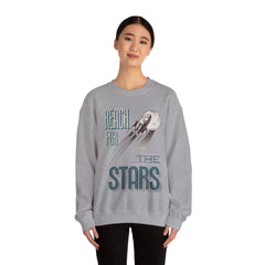 Korea -  Reach for the stars Unisex Heavy Blend™ Crewneck Sweatshirt  - StyleMZ