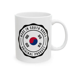 Korea -  Taegeukgi Ceramic Mug, (11oz, 15oz)  - StyleMZ