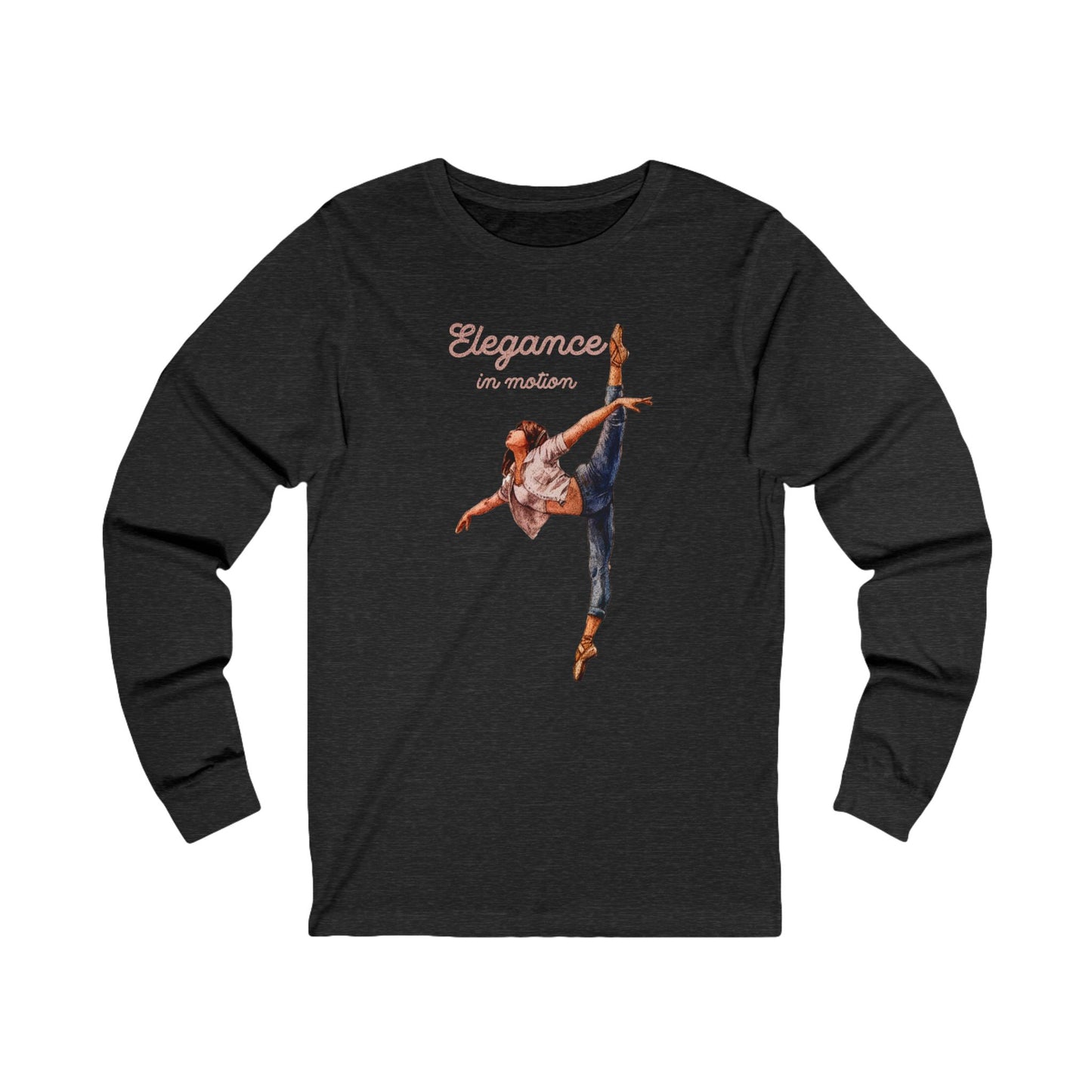 StyleMZ -  Elegance in motion Unisex Jersey Long Sleeve Tee  - StyleMZ