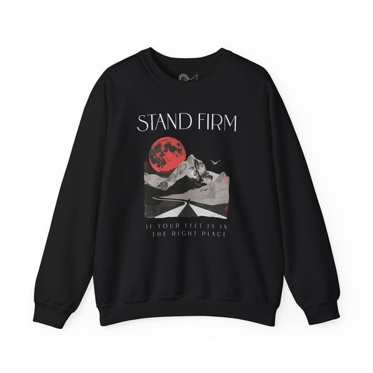 Stand firm Unisex Heavy Blend™ Crewneck Sweatshirt - StyleMZ - Stylemz