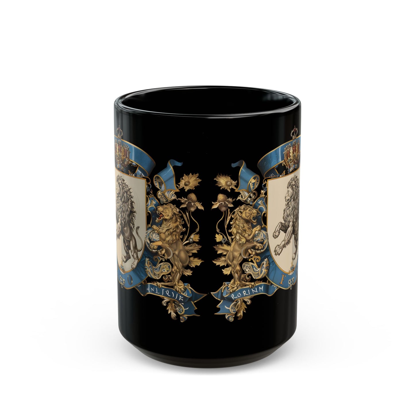 Royal heritage3 Black Mug (11oz, 15oz) - StyleMZ - Stylemz