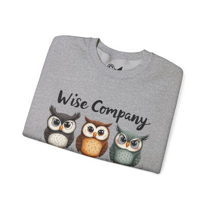 Wise Company Unisex Heavy Blend™ Crewneck Sweatshirt - StyleMZ