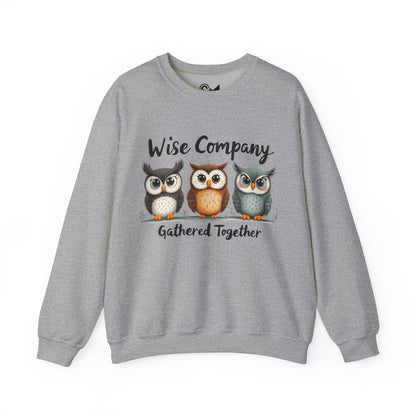 Wise Company Unisex Heavy Blend™ Crewneck Sweatshirt - StyleMZ