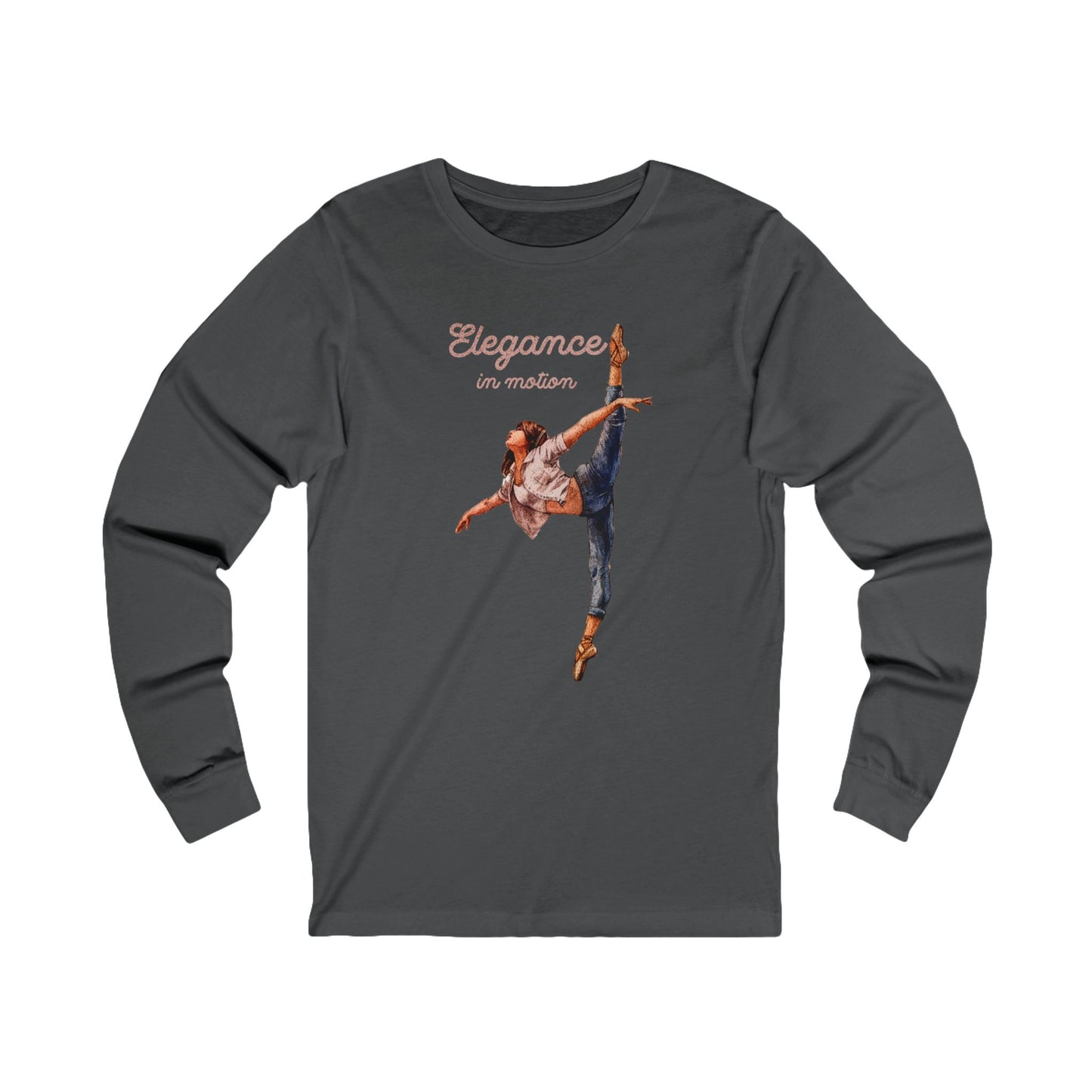 StyleMZ -  Elegance in motion Unisex Jersey Long Sleeve Tee  - StyleMZ