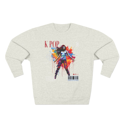 Korea -  K POP LOVERS Unisex Crewneck Sweatshirt  - StyleMZ