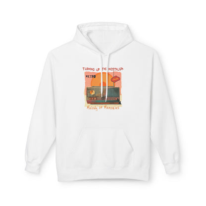 Korea -  Turning up the nostalgia Unisex Midweight Softstyle Fleece Hoodie  - StyleMZ