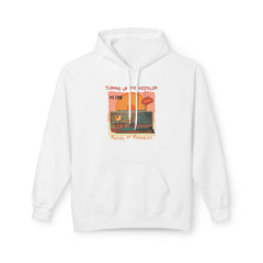 Korea -  Turning up the nostalgia Unisex Midweight Softstyle Fleece Hoodie  - StyleMZ