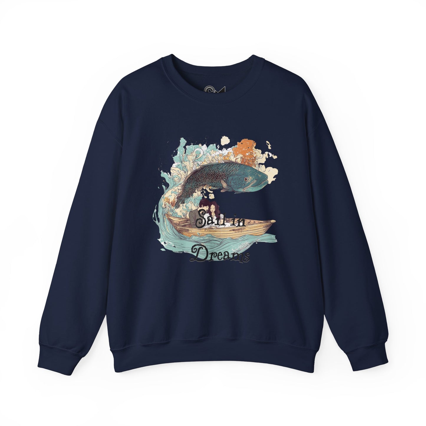 Sail in dreams Unisex Heavy Blend™ Crewneck Sweatshirt - StyleMZ