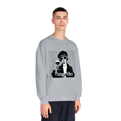 StyleMZ -  Vintage vibes Unisex NuBlend® Crewneck Sweatshirt  - StyleMZ