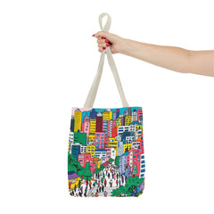 Korea -  Seoul's hill neighborhoods Tote Bag (AOP)  - StyleMZ