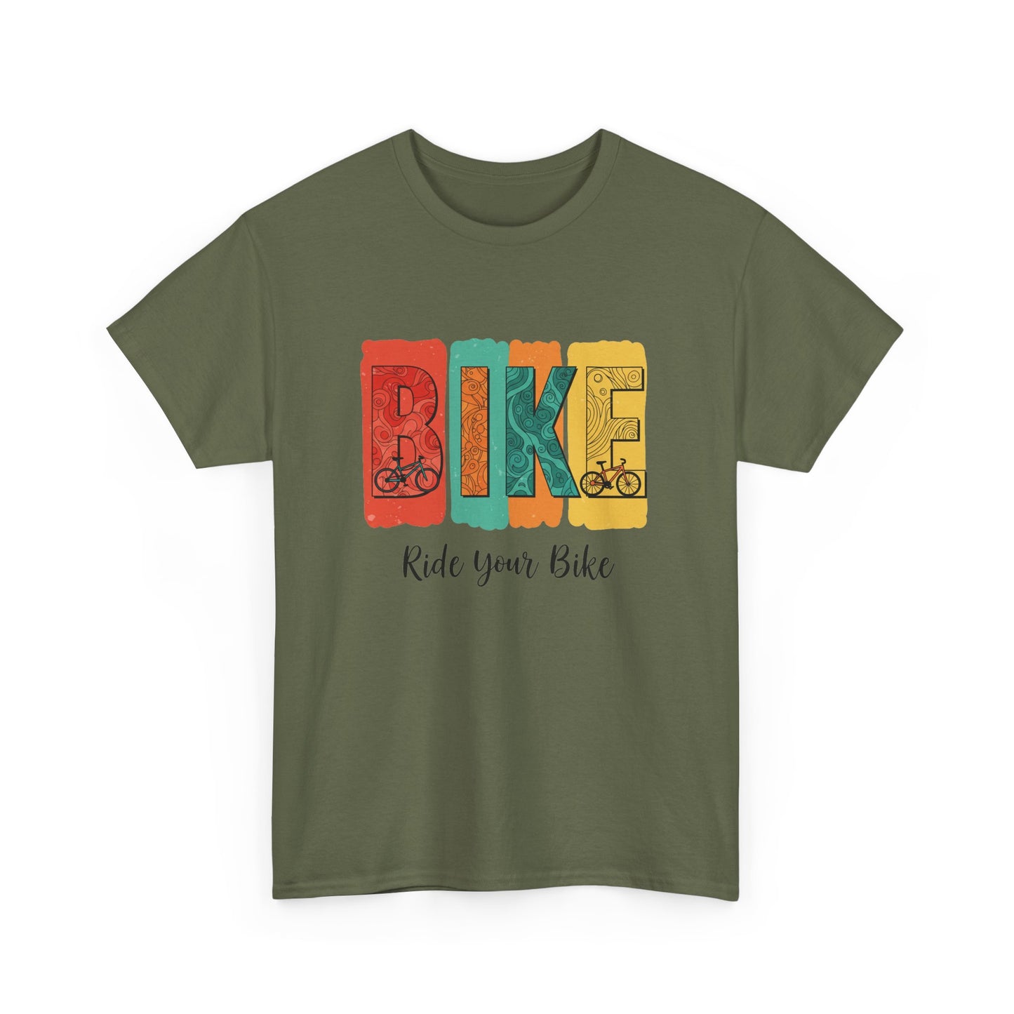 Bike Unisex Heavy Cotton Tee - Stylemz