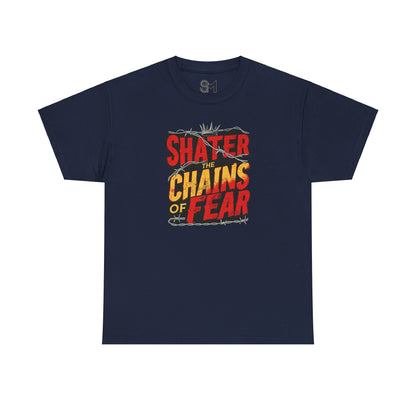 Shater chains of fear Unisex Heavy Cotton Tee - StyleMZ