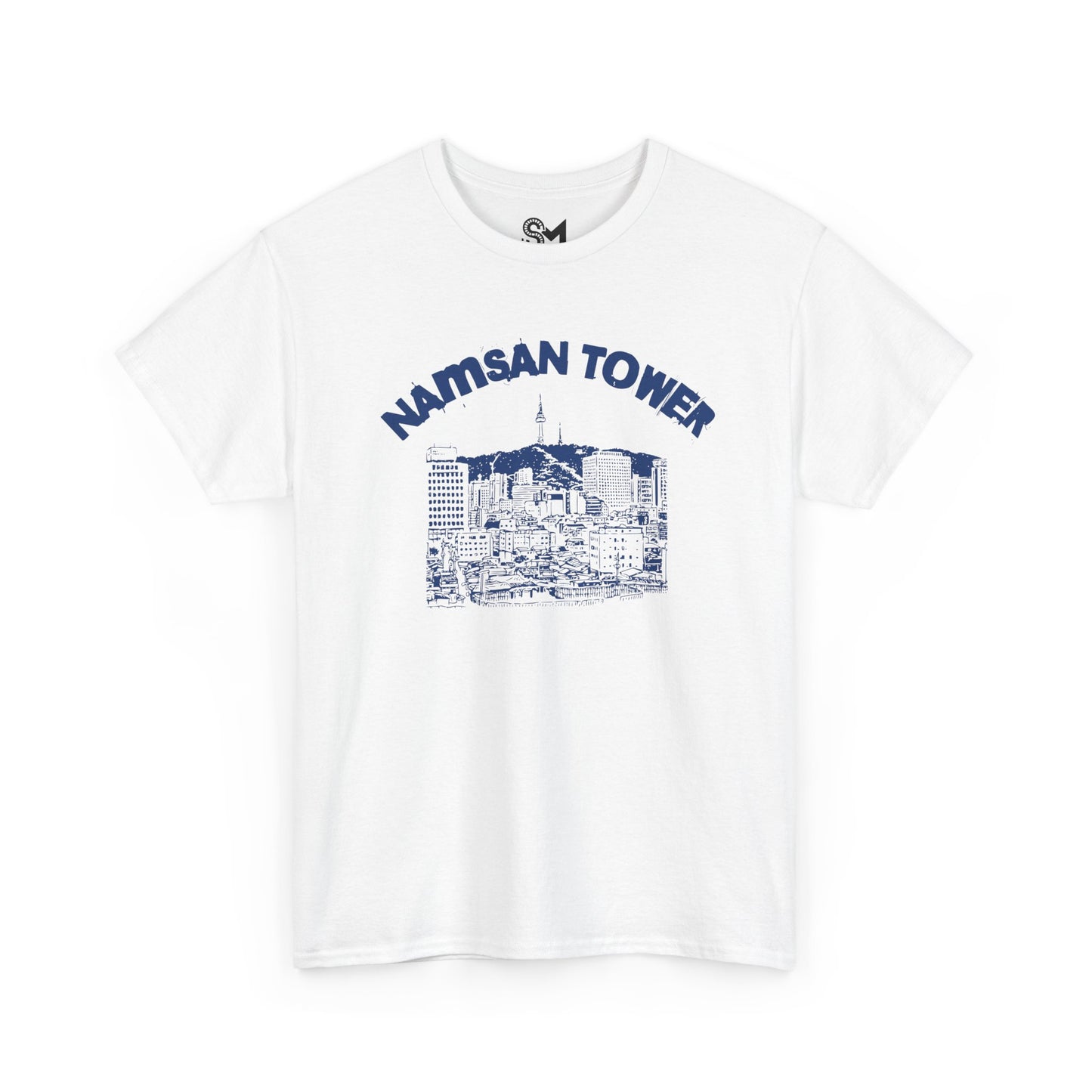 Namsan Tower Unisex Heavy Cotton Tee - StyleMZ