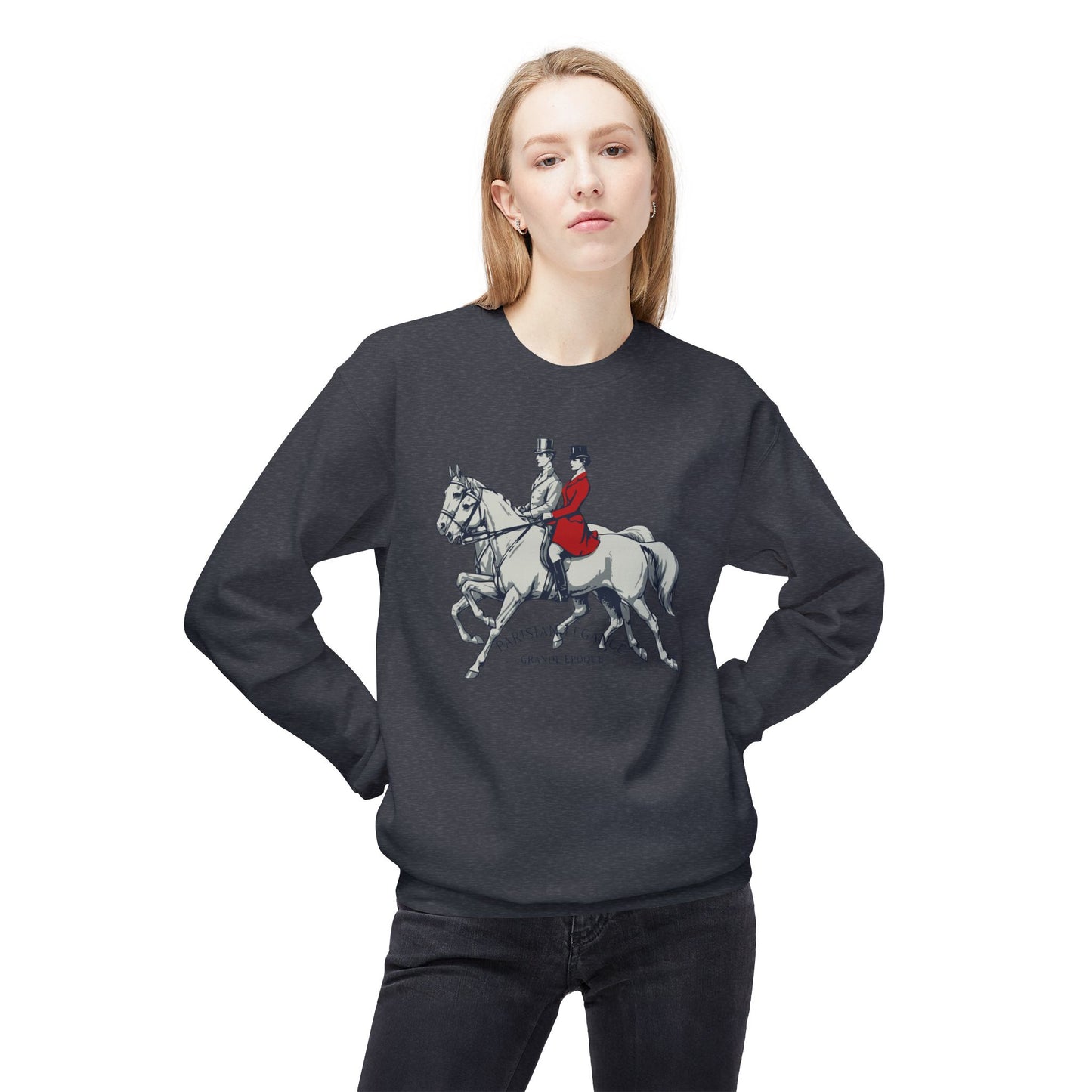 Grande Époque Unisex Midweight Softstyle Fleece Crewneck Sweatshirt - StyleMZ - Stylemz