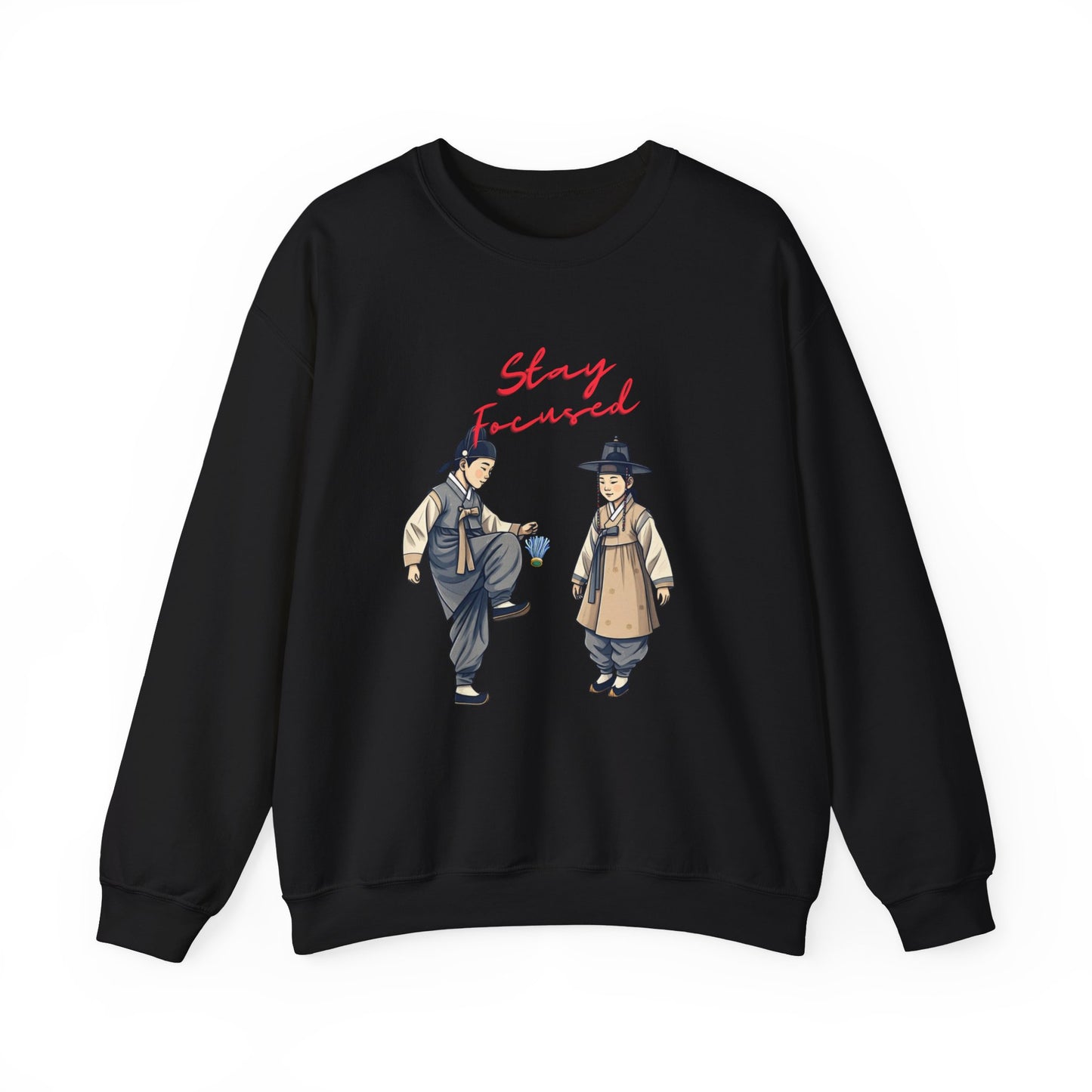 Stay Focused Unisex Heavy Blend™ Crewneck Sweatshirt - StyleMZ - Stylemz