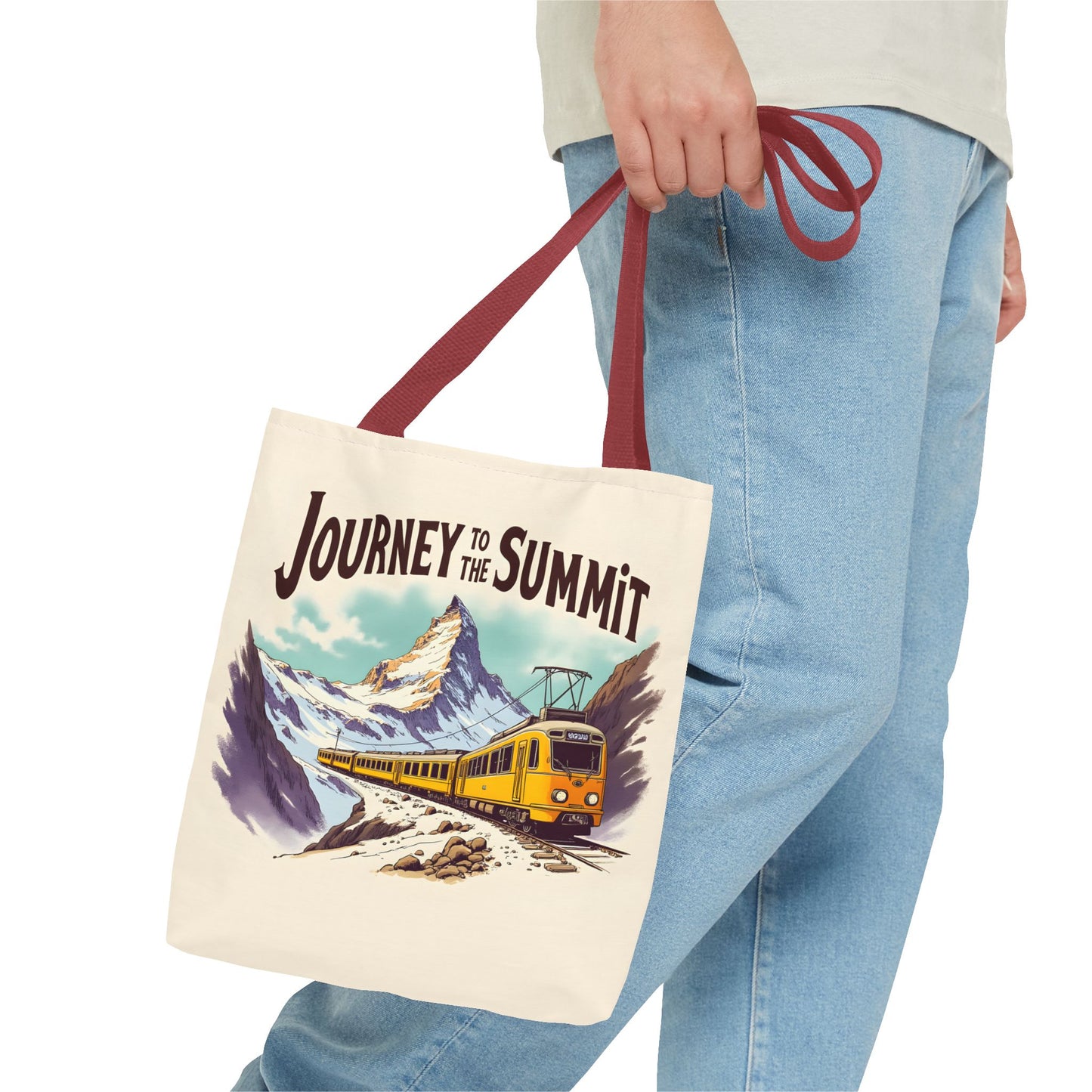 Journey to the summit Tote Bag (AOP) - StyleMZ