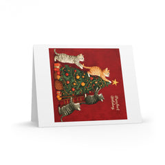 Purrfect holiday Greeting cards (8, 16, and 24 pcs)  - StyleMZ