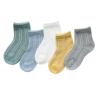 Cotton Breathable Male And Female Baby Socks for All Ages