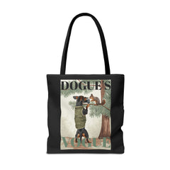 Corea - Bolso de mano Dogue's Vogue (AOP) - StyleMZ 