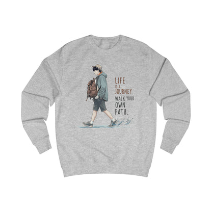 Korea -  Life is a journey Unisex Sweatshirt  - StyleMZ