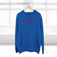 Korea -  Roseland Three-Panel Fleece Hoodie  - StyleMZ