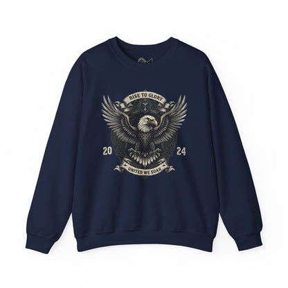 Rise to Glory2 Unisex Heavy Blend™ Crewneck Sweatshirt - StyleMZ