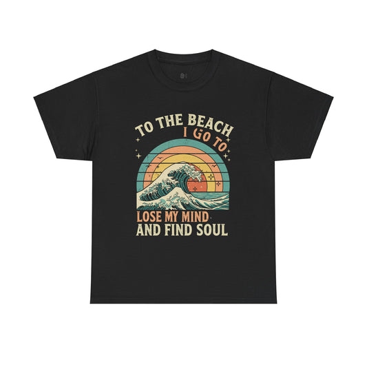 To the beach Unisex Heavy Cotton Tee - Stylemz