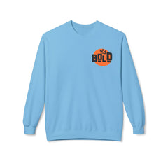 Korea -  Big Bold Unisex Midweight Softstyle Fleece Crewneck Sweatshirt  - StyleMZ