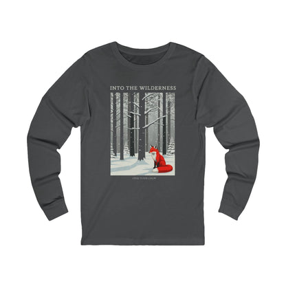 Into the wilderness Unisex Jersey Long Sleeve Tee - StyleMZ