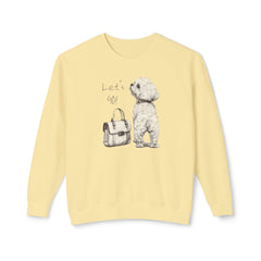 Korea -  Let's GO! Unisex Lightweight Crewneck Sweatshirt  - StyleMZ