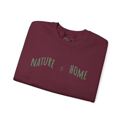 Nature is home Unisex Heavy Blend™ Crewneck Sweatshirt - StyleMZ