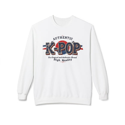 K-POP Unisex Midweight Softstyle Fleece Crewneck Sweatshirt - StyleMZ