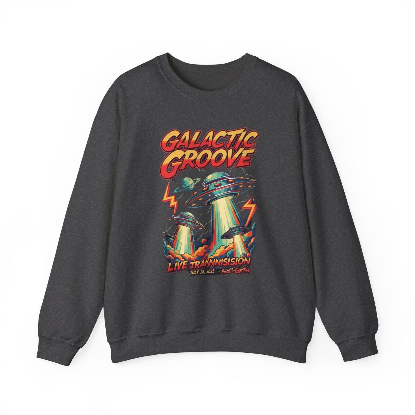 Galactic groove Unisex Heavy Blend™ Crewneck Sweatshirt - StyleMZ