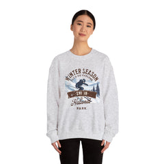 Ski in the national park Unisex Heavy Blend™ Crewneck Sweatshirt - StyleMZ