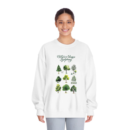 Nature's unique symphony Unisex DryBlend® Crewneck Sweatshirt  - StyleMZ