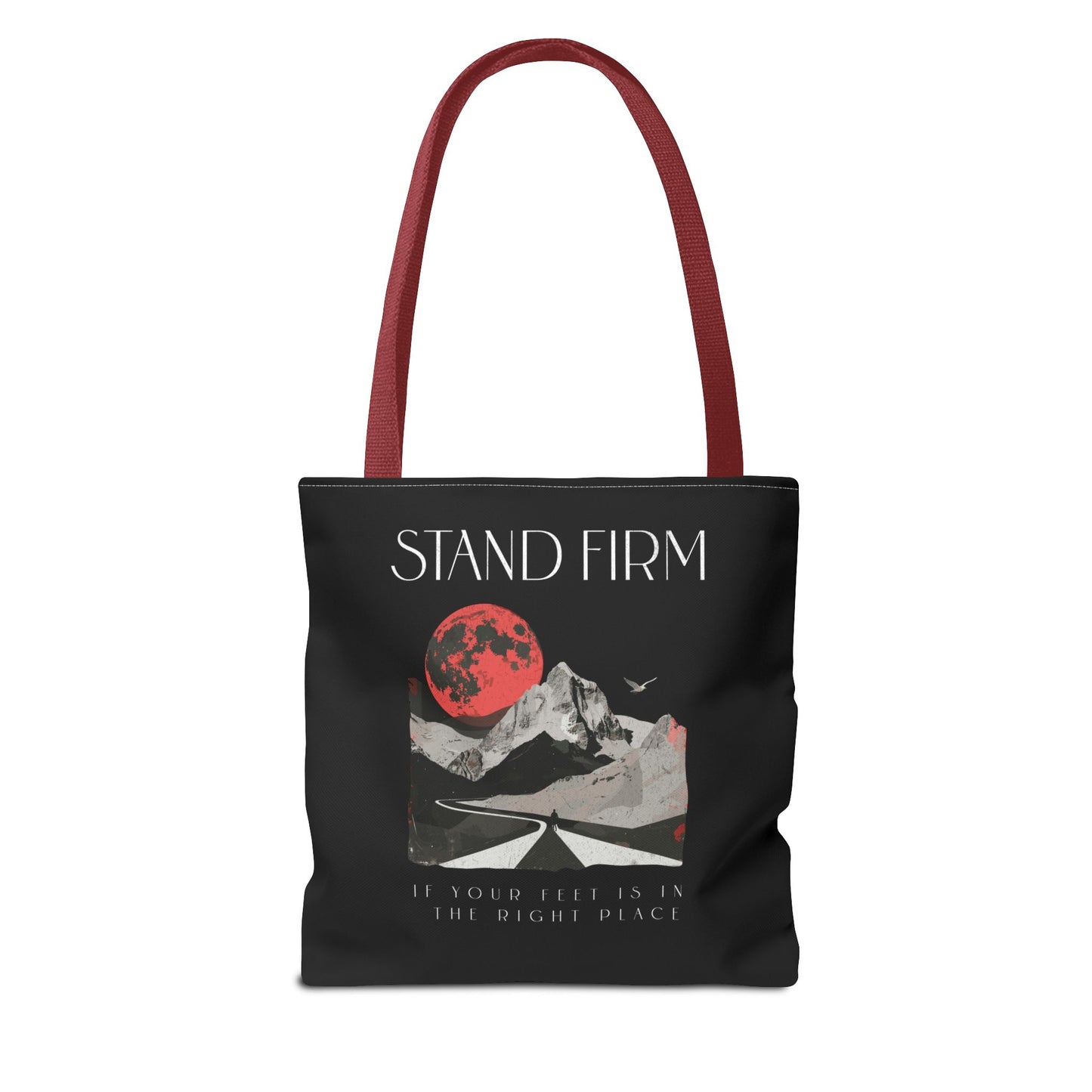 Stand firm Tote Bag (AOP) - StyleMZ - Stylemz