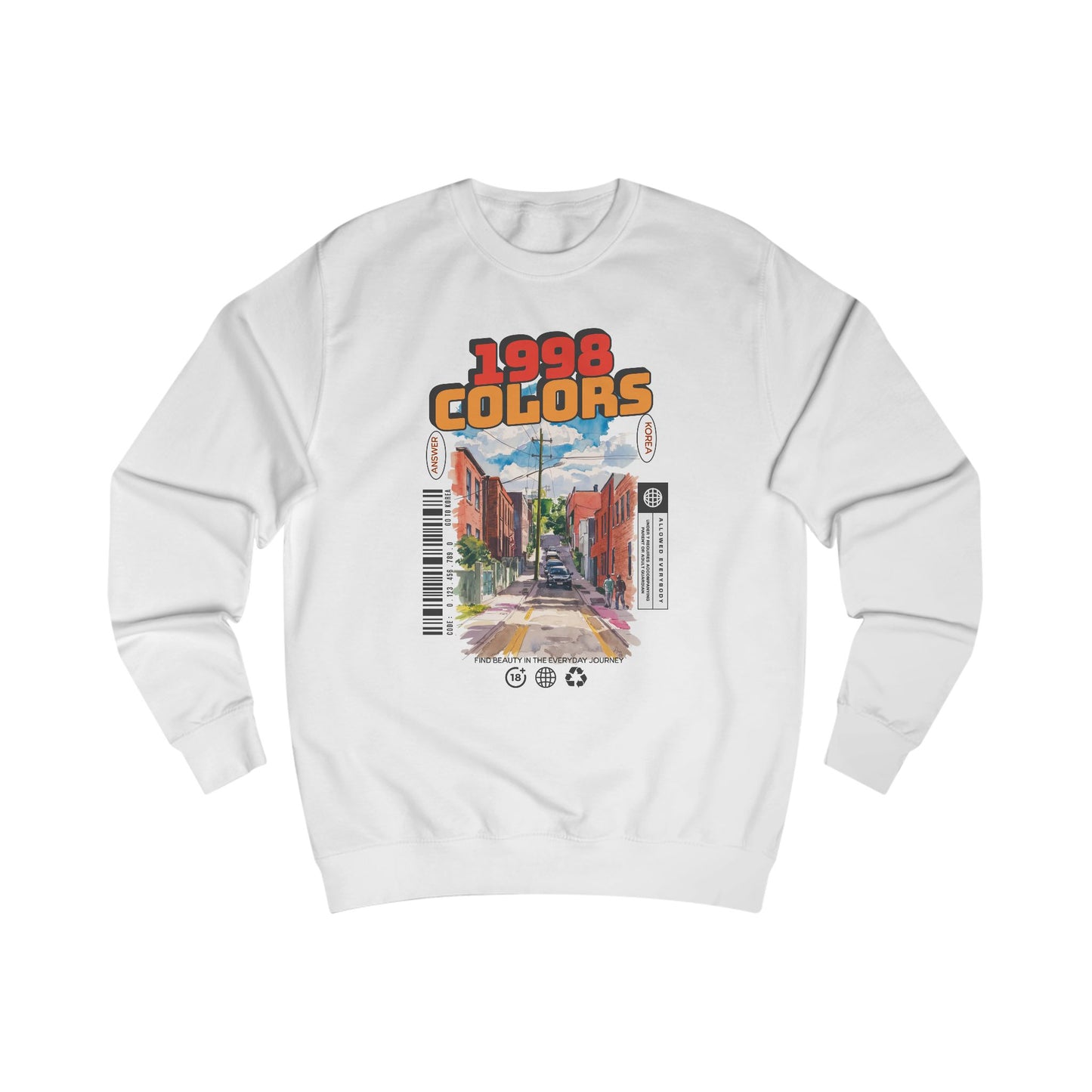 1988 colors Unisex Sweatshirt - StyleMZ