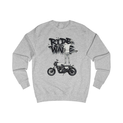 Korea -  Ride the wave only Unisex Sweatshirt  - StyleMZ