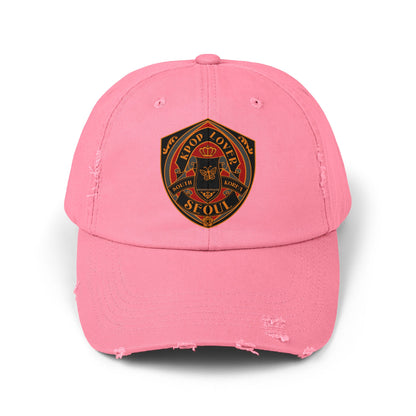 Korea -  KPOP Lover Unisex Distressed Cap  - StyleMZ